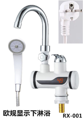 Fast Electric Heating Faucet Quick Heating Shower Head Electric Faucet Export Foreign Trade