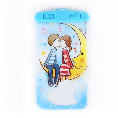 Korean PVC Cartoon Waterproof Bag Outdoor Swimming Cellphone Protective Case Diving Bag Factory Wholesale