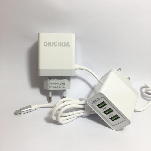 3u large shell charger with wire