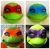 Douyin Online Influencer Popular Ninja Turtle Latex Mask