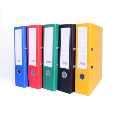 Large Capacity 55mm Back Width A4 Office Folder Pp Lever Arch File File Storage Folder File Binder FC Loose-Leaf Binder