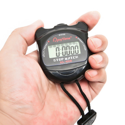 Xl-010 Multi-Function Sports Stopwatch Single Row Timing Track and Field Sports Fitness Chronographe Timer