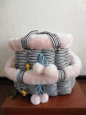 Winter Pet Baby Nest, with Velvet Thickening, Fashionable Style