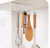 Iron Kitchen Cabinet Bottom Rack Nail-Free Wardrobe Hanger Kitchen Innovative Storage Load-Bearing Hook Rack Hook