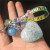 Love Pendant Keychain Acrylic Bubble Crystal Bag Pendant Creative Student Bag Ornaments Pendant Wholesale