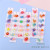 Color Quicksand XINGX Children Barrettes Duckbill Clip Transparent and Cute Edge Clamp Baby Hair Accessories