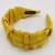 Dongdaemun Korean Style Wrinkle 8-Color Textured Chiffon Headband Ins Internet Hot Fresh Wide Pleated Headband