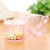 European PS Plastic Wedding Candies Box Transparent Bow Decoration Wedding Candies Box Cylinder Small Cardboard Storage Box Creative Candy Box