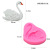 DIY Baking Little Swan Chocolate Fondant Ultra-Light Clay Modeling Silicone Mold