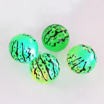 Toy New Watermelon Ball Glowing Bounce Ball Crystal Ball Factory Direct Sales