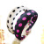 Factory Direct Sales Autumn and Winter Korean Style Polka Dot Wide Brim Solid Color Headband Hot Sale Face Wash Makeup Head Accessories Wholesale C568