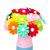 Teacher's Day Children's Creative DIY Button Bouquet Handmade Material Package Kindergarten DIY Bridal Bouquet Decorative Gift