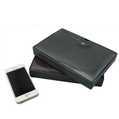 New Platinum Boran Large Capacity Anti-Leather Business Card Album Business Card Card Binder Lightweight Business Card Storage Bag