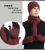 Cross-Border Manufacturers Specially Provide European and American Men's and Women's Knitted Wool Thickened Scarf Hat Gloves to Keep Warm Set Three-Piece Set