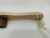 Lotus Wood Handle Massage Comb, Bamboo Comb Teeth.