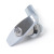 RV Trailer T-Handle Cam Lock/Big Handle Lock/Tool Box Lock/Chassis Cabinet Lock (Black/Bright Chrome)