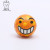 6.3cm Footprints Expression Smiley Face Pu Ball Sponge Vent Ball Children's Foam Toy Pressure Ball Full Printing Manufacturer