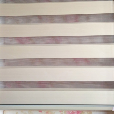 Wholesale Louver Curtain New Printing Heat Insulation Shutter Shading Sunshade Soft Gauze Shutter Louver Shutter