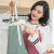 Striped New Apron Home Apron Erasable Hand Net Red Apron Adjustable Apron Home Cleaning Clothes