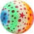 9-Inch PVC Rainbow Volleyball Promotion Gift Ball Inflatable Children's Toy Stall Goods Beach Ball Manufacturer
