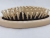 Lotus Wood Handle Massage Comb, Bamboo Comb Teeth.