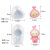 DIY Mold Cute Cartoon Onion Doll Silicone Mold Aromatherapy Car Plaster Decoration Mold