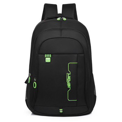 New Backpack Business Laptop Backpack Men's Fashion Simple Casual Travel Bag Student Schoolbag Wholesale