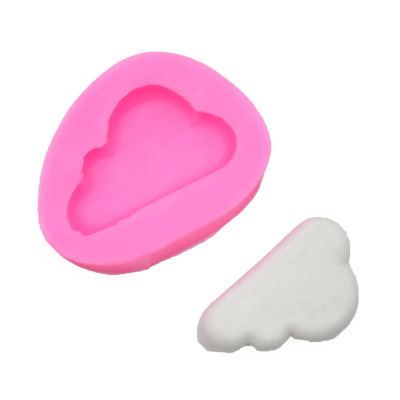 DIY Baking a Little Cloud Silicone Mold Cake Chocolate Baking Handmade Soap Aromatherapy Mold