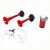 Factory Direct Sales Car Air Horn Motorcycle Air Horn 12V Electrical Horn Double Tube Air Horn Wholesale