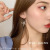 Cross-Border Hot Selling European and American Metal Vintage Earrings Korean Style Sterling Silver Needle Online Influencer Tassel Earrings Fashion Exaggerating Earrings