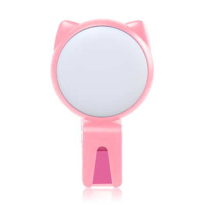 New Portable Led Selfie Light Internet Celebrity Live Streaming Fill Light Beauty Lamp Mobile Phone Lens Clip Fill Light.