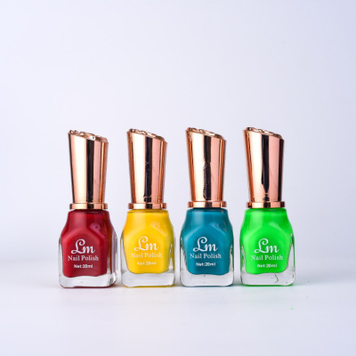 LM New Nail Polish 16ml Long-Lasting Environmental Protection Tasteless Factory Wholesale Direct Sales