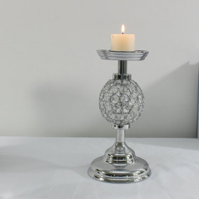 Crystal Candle Holder Ornaments European Crystal Candlestick Romantic Wedding Candlestick