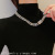 Hip Hop Cuban Link Chain Street Necklace 2020 New Women's Fashion Light Luxury Minority Design Sense Sweater Chain Clavicle Necklace