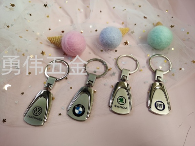 Key Chain Metal Keychains Car Logo Key Chain Factory Direct Sales Key Chain