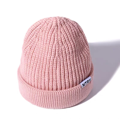 INS Autumn and Winter New Male and Female Students All-Match Letters Knitted Skullcap Cool Smart Yupi Warm Wool Hat