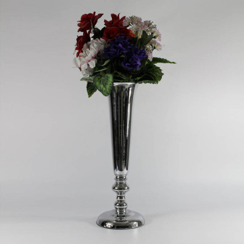 new european-style iron plating wedding props wedding metal vase home hotel decoration vase