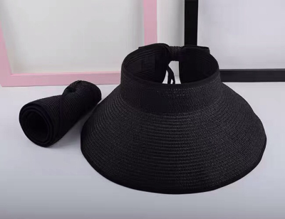 Summer Hat Female Sun Hat Sun-Proof Beach Hat Portable Outdoor Sun Hat Big Brim Foldable Visor Straw Hat