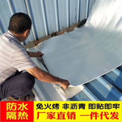 Manufacturer Produces Self-Adhesive Waterproofing Membrane Butyl Nano Waterproof Tape Colored Steel Tile Refurbished Anti-Corrosion Coiled Material