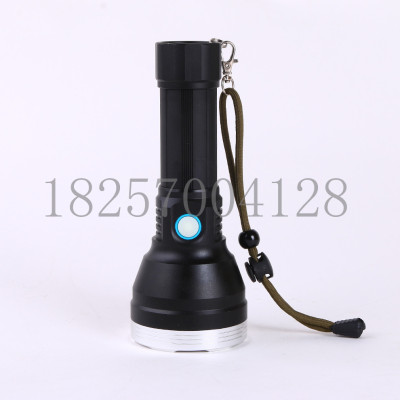 High-Power USB Rechargeable Flashlight Strong Light Charging Outdoor Super Bright Long-Range LED Light