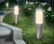 Cross-Border Solar Lamp Outdoor Courtyard 3led Garden Garden Landscape Lighting Cylindrical Lawn Ground Lamp