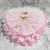 Factory Wholesale New Plastic Jewelry Box Creative Jewelry Hair Accessories Storage Box European Heart-Shaped Lace Cosmetic Box