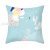 Nordic Peach Skin Pillowcase Pop Color Abstract Sofa Throw Pillowcase Office Bedroom Cushion Cover Customization