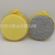 Gold and Silver Silk round Treasure Single Bag Dish Brush Towel Pot Double-Sided Sponge Brush Kitchen Cleaning Sponge