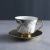 Hotel/Home Plating Ceramic Cup & Saucer Set