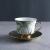 Hotel/Home Plating Ceramic Cup & Saucer Set