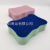 New Double-Layer 2-Piece Set Card Sponge Cleaning Wipe Brush Kitchen Multi-Functional Cleaning Sponge Brush