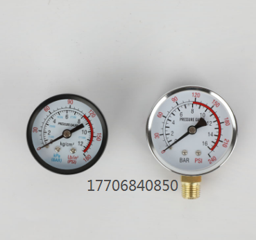 Factory Direct Sales Oil-Free Silent Air Compressor Pressure Gauge Air Compressor Accessories Water Pump Accessories Pneumatic Tool Accessories