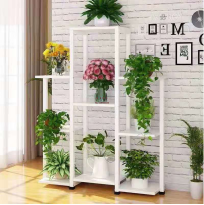 White Indoor Flower Stand Living Room Nordic Style Flower Stand