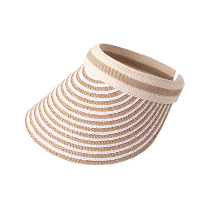 Topless Hat Women's Korean-Style Outdoor Travel Sun-Proof Sun-Proof Japanese-Style Spring and Summer Leisure Breathable Two-Color Topless Hat